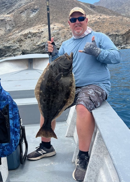 Eric w/ a 18# halibut